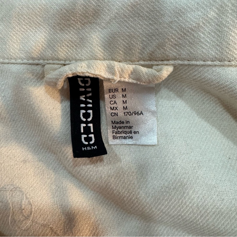 Cream Button Up Jacket - Picture 5 of 5
